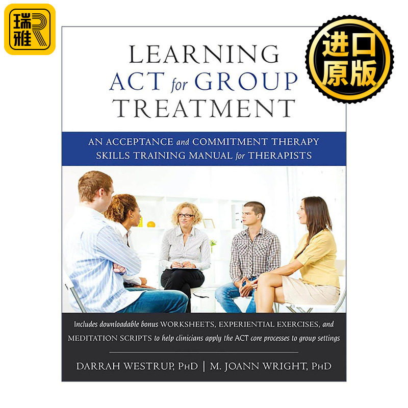 英文原版 Learning ACT for Group Treatment 接纳承诺疗法团体治疗指南 一起ACT 英文版 进口英语原版书籍