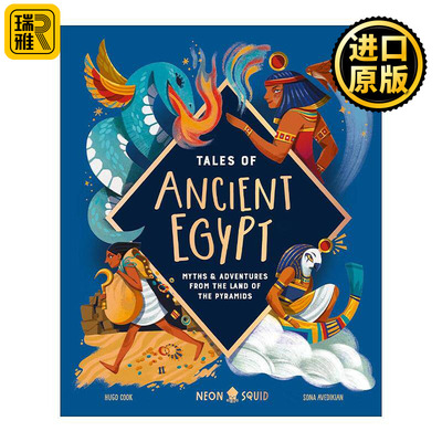 英文原版 Tales of Ancient Egypt 古埃及神话故事和冒险故事 儿童科普百科读物 全彩插图精装 英文版 进口英语原版书籍
