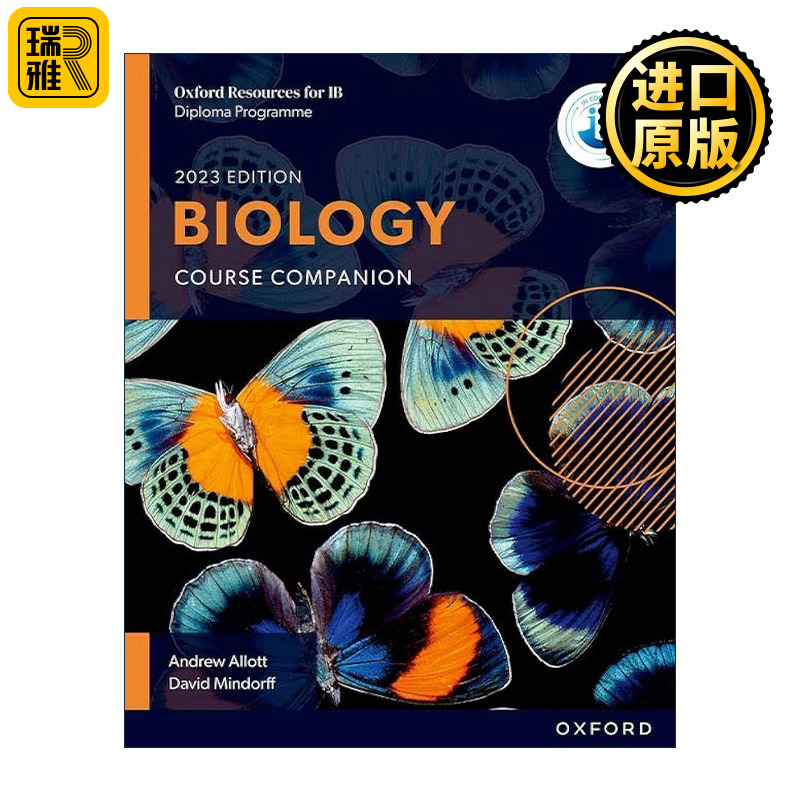 英文原版 Oxford IB Diploma Programme Biology Print Course Book 牛津IBDP考试教材 生物学生用书 英文版 进口英语原版书籍