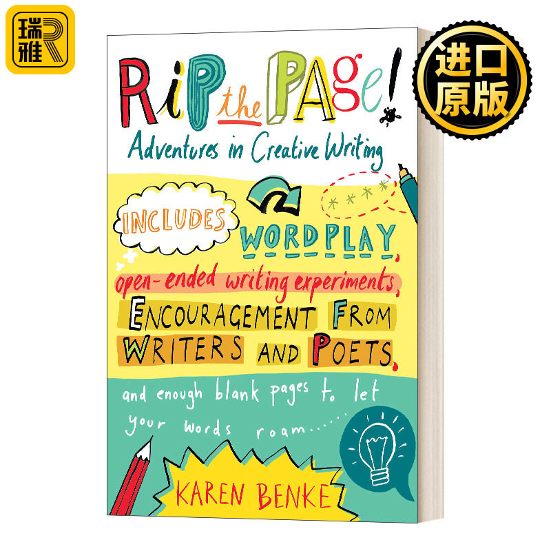Rip the Page!: Adventures in Creative Writing 撕下一页!:创造性写作的冒险