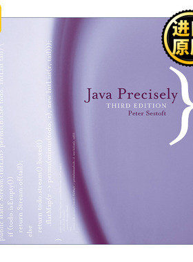 英文原版 Java Precisely (The MIT Press) Java Peter Sestoft