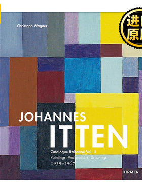 英文原版 Johannes Itten Catalogue Raisonne Vol.II 约翰尼斯·伊顿画册作品全集第二卷 精装 英文版 进口英语原版书籍