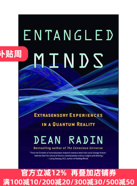 英文原版 Entangled Minds 缠绕的意念 当心理学遇见量子力学 英文版 进口英语原版书籍