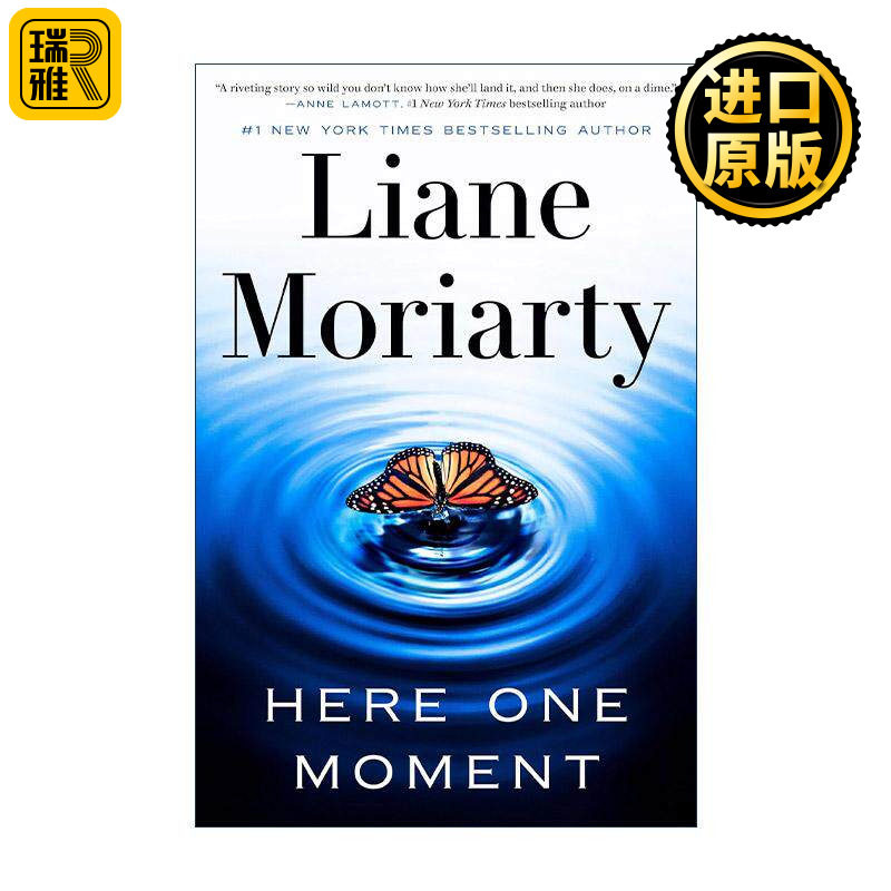 英文原版 Here One Moment 片刻之间 大小谎言作者莉安·莫里亚蒂 英文版 进口英语原版书籍