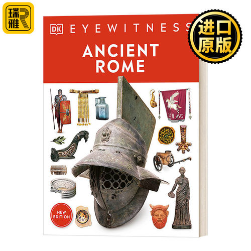 英文原版 Ancient Rome Discover one of history's greatest civilizations DK目击者系列 古罗马 儿童历史读物 英文版 进口书籍