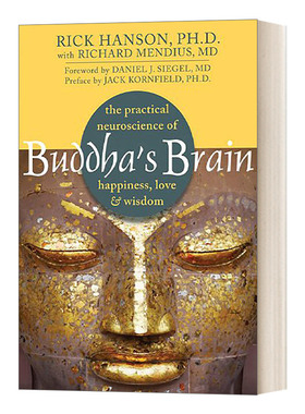 英文原版 Buddha's Brain 幸福、爱和智慧的实用神经科学 大脑的奥秘 英文版 Rick Hanson PhD 进口英语原版书籍
