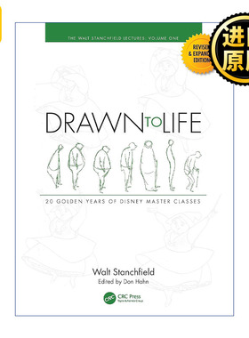 Drawn to Life Golden Years of Disney Master Classes 英文原版