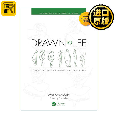 Drawn to Life Golden Years of Disney Master Classes 英文原版