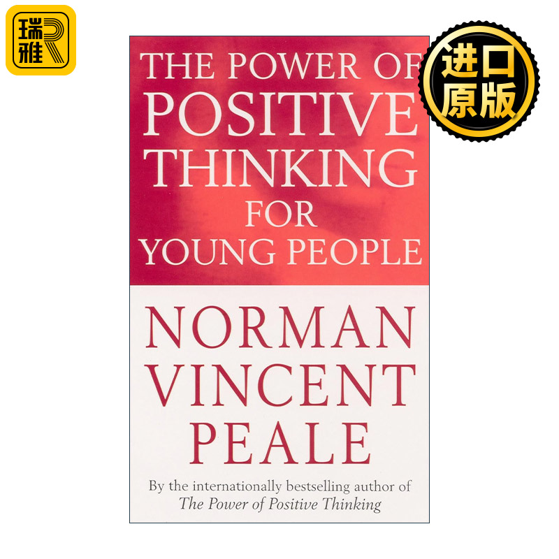 英文原版 The Power Of Positive Thinking For Young People积极思考的力量青少版诺曼·文森特·皮尔英文版进口英语原版书籍-封面