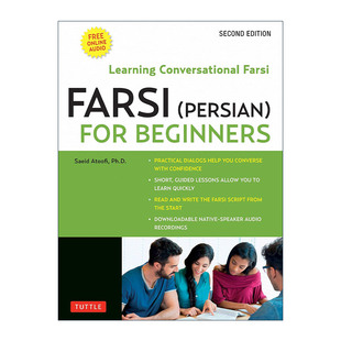 英文原版 Farsi Persian for Beginners 波斯语初学者指南 含免费下载音频 英文版 进口英语原版书籍
