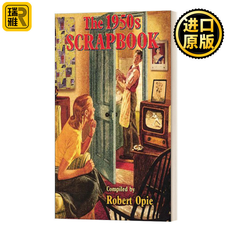 The 1950s Scrapbook20世纪50年代英国生活剪贴簿(英伦复古迷必备) 精装 英文原版