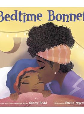 英文原版 Bedtime Bonnet 睡眠软帽 儿童睡前故事绘本 纸板书 两次妈妈选择奖得主Nancy Redd 英文版 进口英语原版书籍