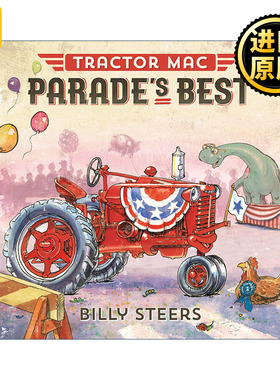 Tractor Mac Parade's Best 红色大拖拉机麦克 花车游行 精装绘本