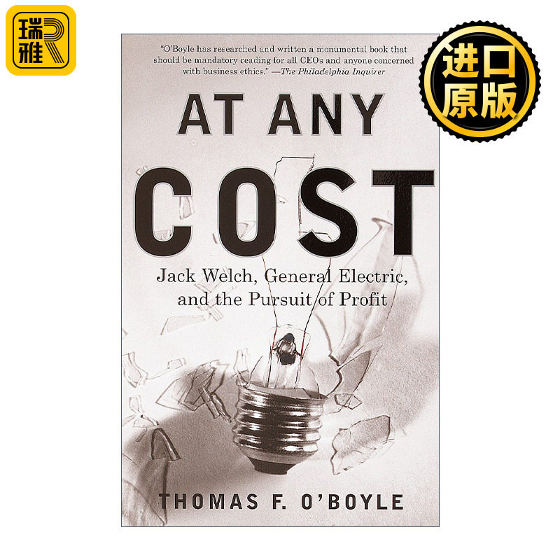 英文原版 At Any Cost 逐利为嬴 通用电气成功史 Thomas F O'Boyle 英文版 进口英语原版书籍使用感如何?