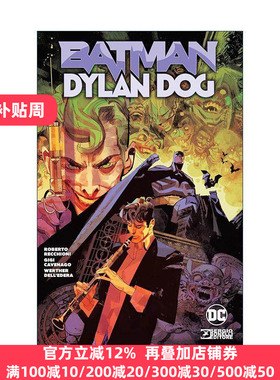 英文原版 Batman/Dylan Dog 蝙蝠侠 迪兰·道格 DC漫画 Roberto Recchioni 英文版 进口英语原版书籍