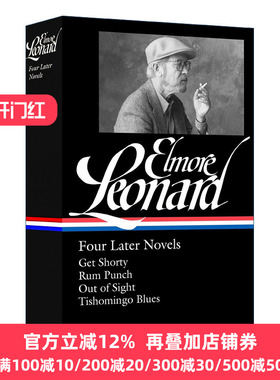 Elmore Leonard Four Later Novels Elmore Leonard 进口英语原版书籍