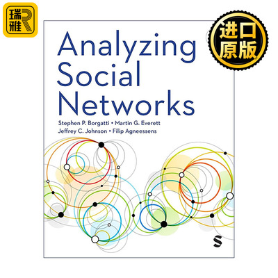 英文原版 Analyzing Social Networks 社交网络分析 第三版 Stephen P Borgatti 英文版 进口英语原版书籍