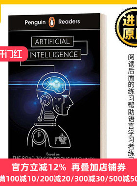英文原版 Penguin Readers Level 7 Artificial Intelligence 企鹅分级阅读7 人工智能 英文版Michael Wooldridge进口英语原版书籍