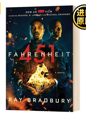 Fahrenheit 451 华氏451度 英文原版 Bradbury 全英文版纯全英文版正版原著进口英语书籍