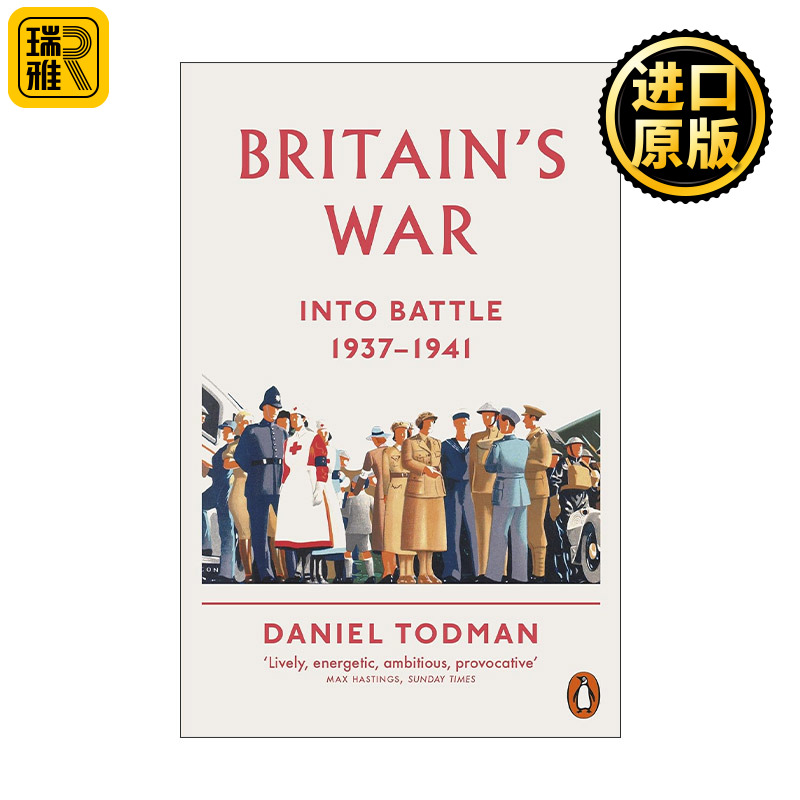英文原版 Britain's War Into Battle 1937-1941 不列颠的战争 卷一 英文版 进口英语原版书籍