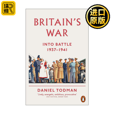 英文原版 Britain's War Into Battle 1937-1941 不列颠的战争 卷一 英文版 进口英语原版书籍