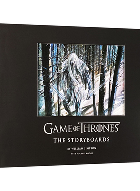 Game of Thrones 权力的游戏 官方电视剧17季脚本故事设定集 英文原版