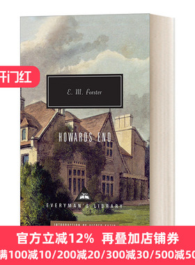 英文原版小说 Howards End Everyman's Library Contemporary Classics 霍华德庄园 E. M. Forster福斯特 人人图书馆 进口英语书