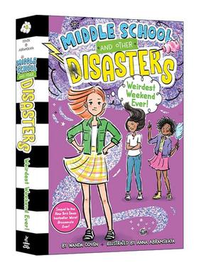 英文原版 Weirdest Weekend Ever 中学和其他倒霉故事4 精装 英文版 进口英语原版书籍