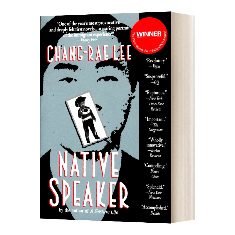 说母语的人 英文原版小说 Native Speaker 英文版 Chang-rae Lee 纯全英文版正版原著进口英语书籍