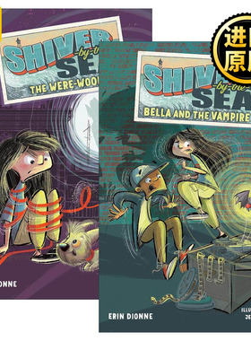 英文原版 Shiver-by-the-Sea 海边战栗系列2册 儿童章节桥梁故事书 Erin Dionne 英文版 进口英语原版书籍