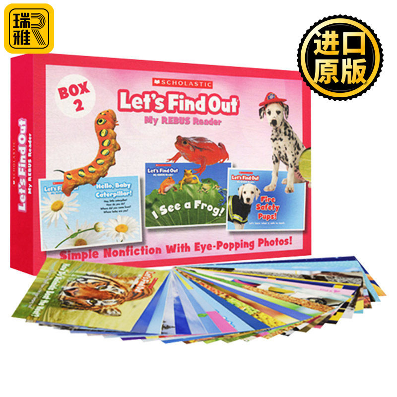 Let's Find Out: My Rebus Readers Single-Copy Set: Box 2学乐小学课外阅读自然科普绘本24册