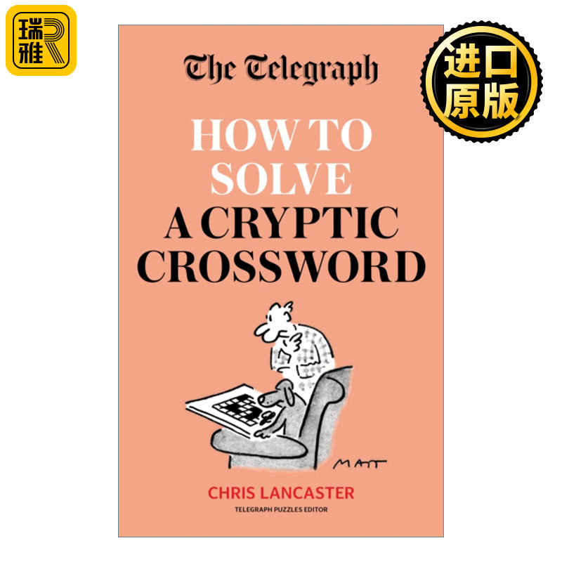 英文原版 The Telegraph: How to Solve a Cryptic Crossword