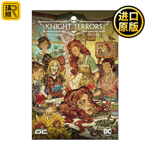 英文原版 Knight Terrors 3 Knockturnal Creatures 恐怖骑士 骑士惊魂3 惊魂生物 DC漫画 精装 英文版 进口英语原版书籍