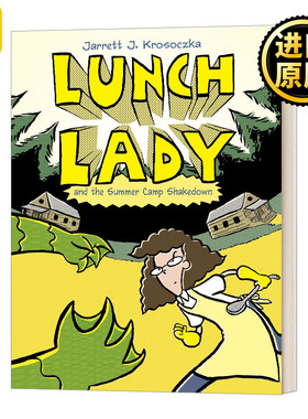 Lunch Lady and the Summer Camp Shakedown Lunch Lady儿童漫画