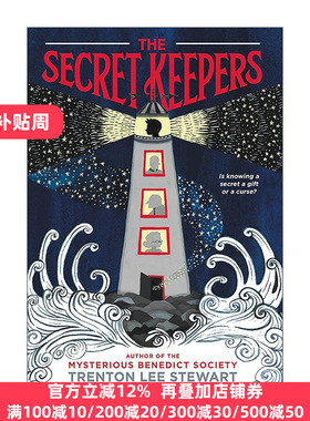 英文原版 The Secret Keepers 秘密守护者 天才神秘会社同作者 Trenton Lee Stewart 英文版 进口英语原版书籍