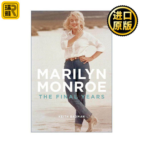 英文原版 Marilyn Monroe 玛丽莲梦露死前时光 传记 巴德曼 英文版 进口英语原版书籍