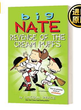 Big Nate: Revenge of the Cream Puffs 大内特系列15 奶油泡芙的复仇 全彩漫画小说 儿童漫画