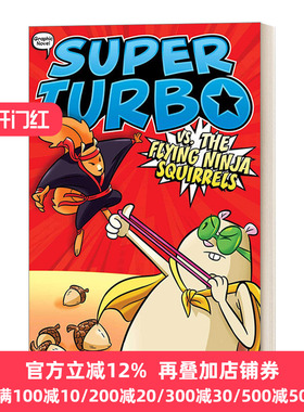Super Turbo vs the Flying Ninja Squirrels儿童漫画