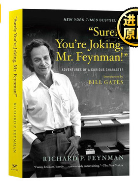 别闹了费曼先生 英文原版 Surely You’re Joking, Mr. Feynman! 英文版 Richard P.Feynman 进口英语书籍