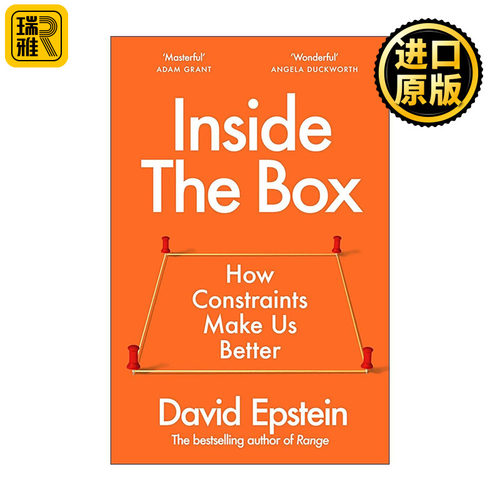 英文原版 Inside the Box 在框框里思考 约束如何释放创造力 Range作者新书 David Epstein 英文版 进口英语原版书籍