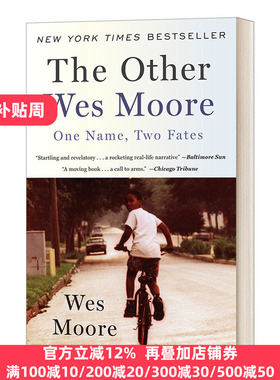 人生分叉的路径 另一个韦斯 摩尔 同名不同命 英文原版 The Other Wes Moore One Name Two Fates 英文版 进口英语原版书籍