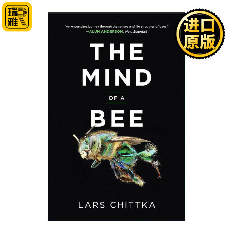 英文原版 The Mind of a Bee 蜜蜂的思想 蜂的心智 自然科普 行为生态学教授Lars Chittka 英文版 进口英语原版书籍