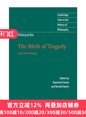 Nietzsche: The Birth of Tragedy and Other Writings 尼采 悲剧的诞生和其他著作 剑桥哲学史文本系列 英文原版