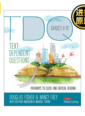 英文原版 Text-Dependent Questions, Grades 6-12 6-12
