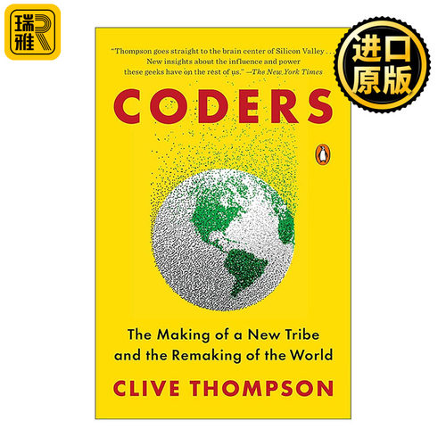 英文原版 Coders 天才程序员 技术狂人如何改变世界 克拉夫·汤普森 英文版 进口英语原版书籍