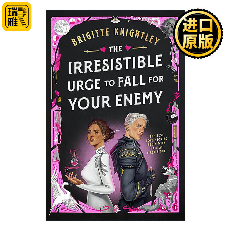 英文原版 The Irresistible Urge to Fall For Your Enemy 爱上死敌的致命诱惑 HP德赫文改编 奇幻浪漫小说 进口英语原版书籍