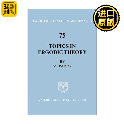 Topics in Ergodic Theory 遍历理论相关问题 剑桥数学丛书系列