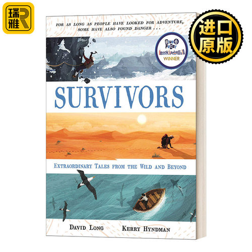英文原版 Survivors 来自世界各地的生存故事 英文版 David Long 进口英语原版书籍