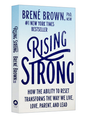 强劲上涨 英文原版 Rising Strong 英文版 Brene Brown 纯全英文版正版原著进口英语书籍
