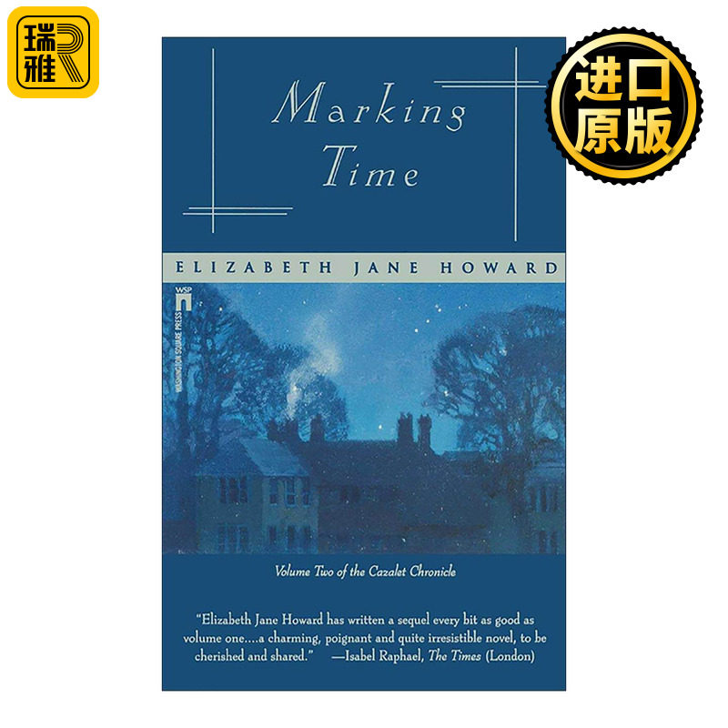 英文原版 Marking Time 动荡标记 卡扎莱家族史卷二 英文版 进口英语原版书籍